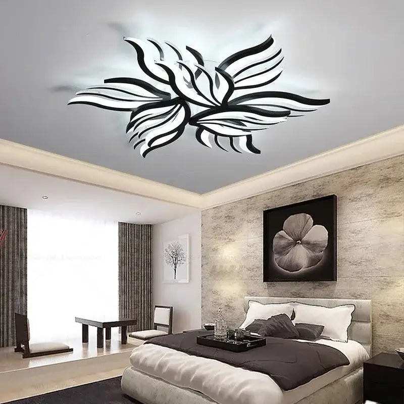 Black Panel Ceiling Light