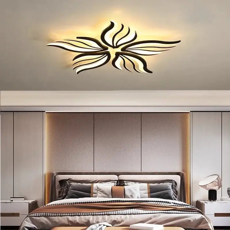 Black Panel Ceiling Light