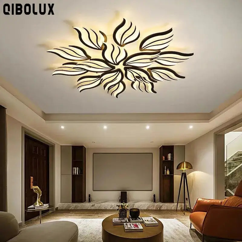 Black Panel Ceiling Light