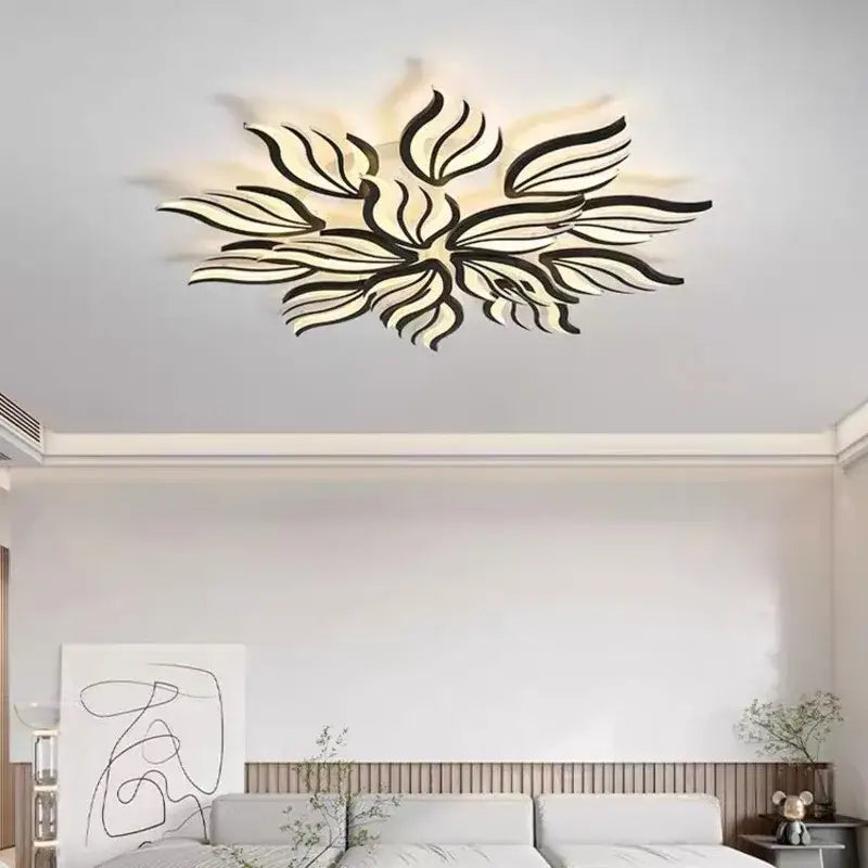 Black Panel Ceiling Light