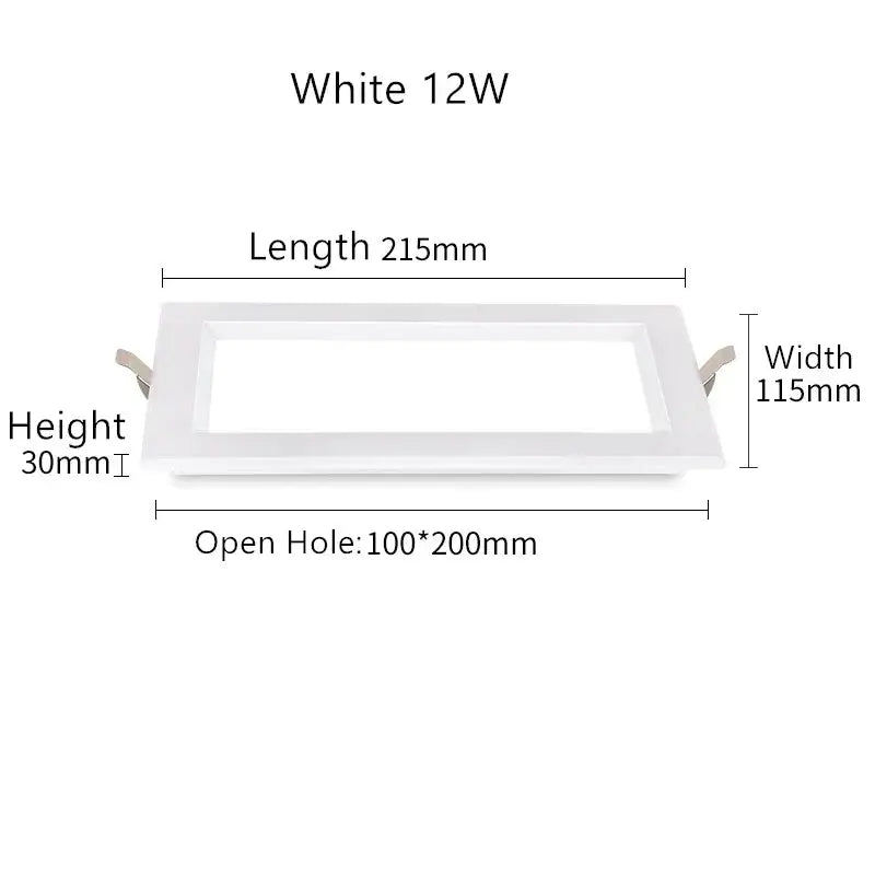 White LED Panel Downlight