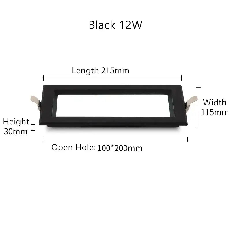 White LED Panel Downlight