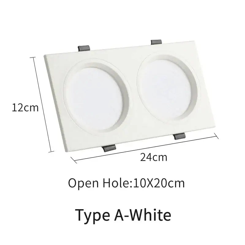White LED Panel Downlight