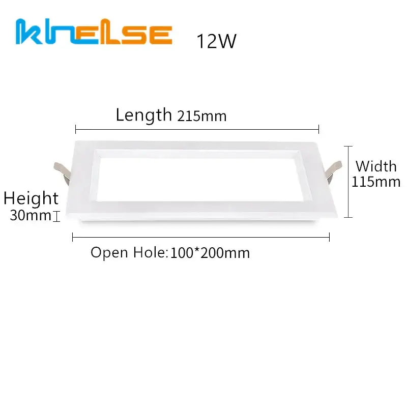 White LED Panel Downlight