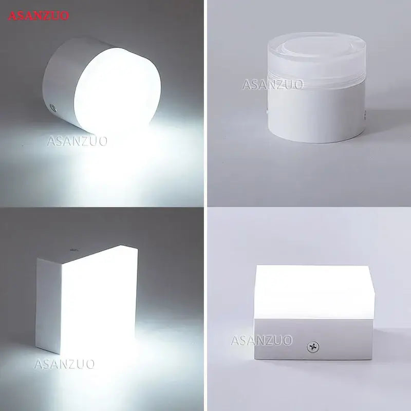 White Round Ceiling Light
