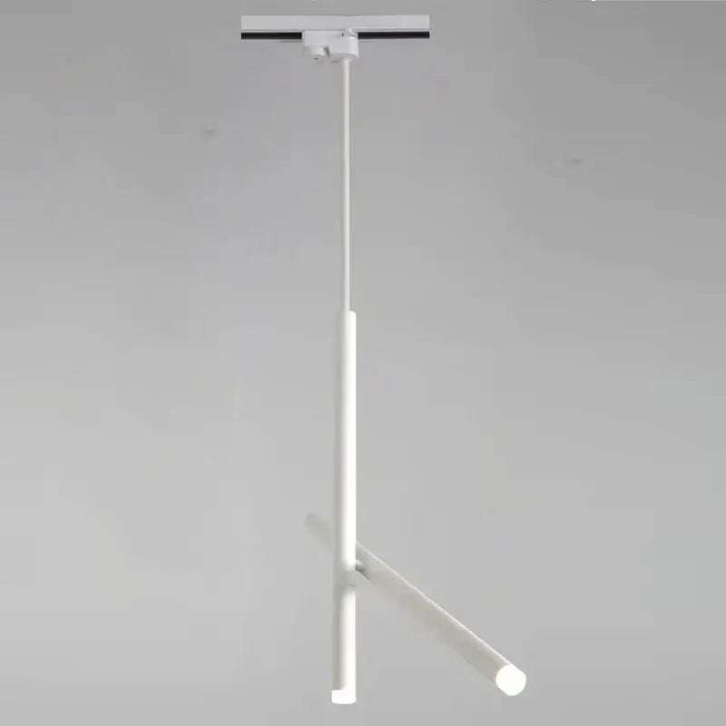 White Adjustable Pendant Light