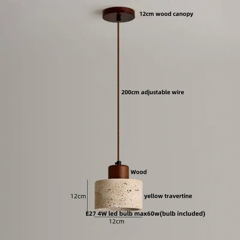 Concrete Pendant Light Fixture