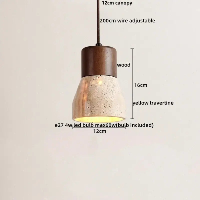 Concrete Pendant Light Fixture
