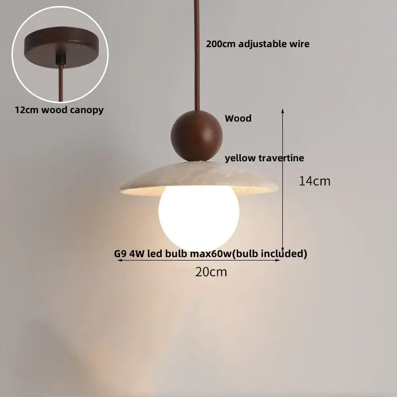 Concrete Pendant Light Fixture
