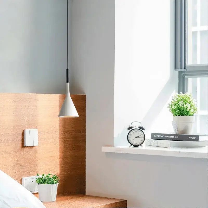 Black Blue Pendant Light