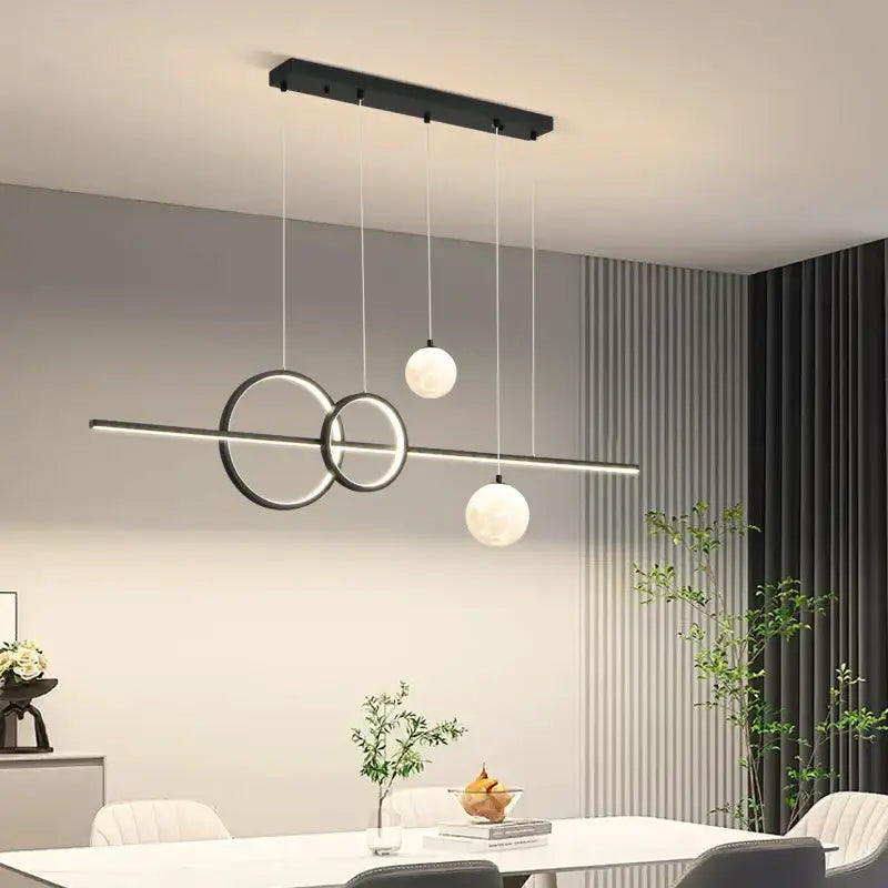 Black Pendant Dining Light