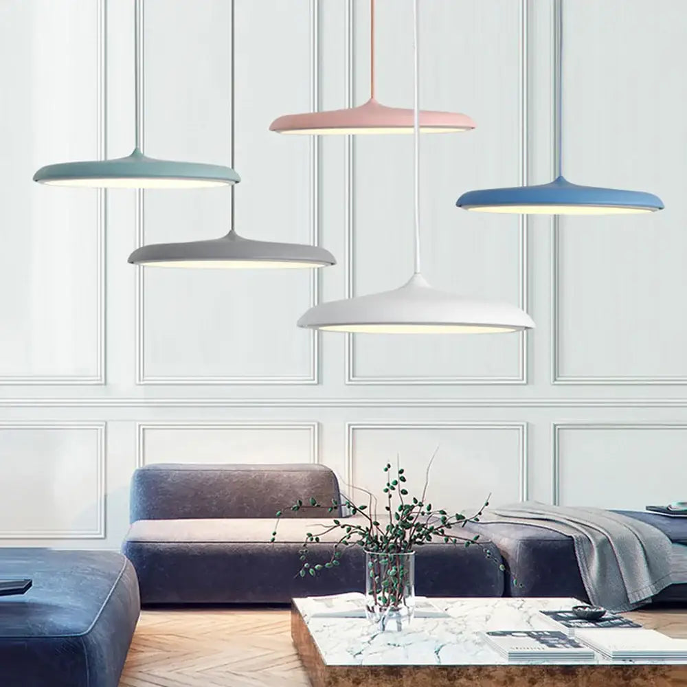 Pink LED Pendant Light