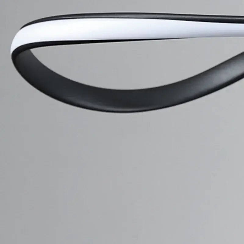 Curved 150cm Remote LED Pendant Light