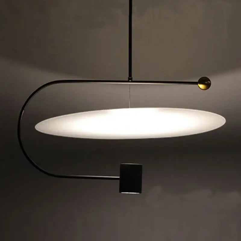 Gray Black Pendant Light