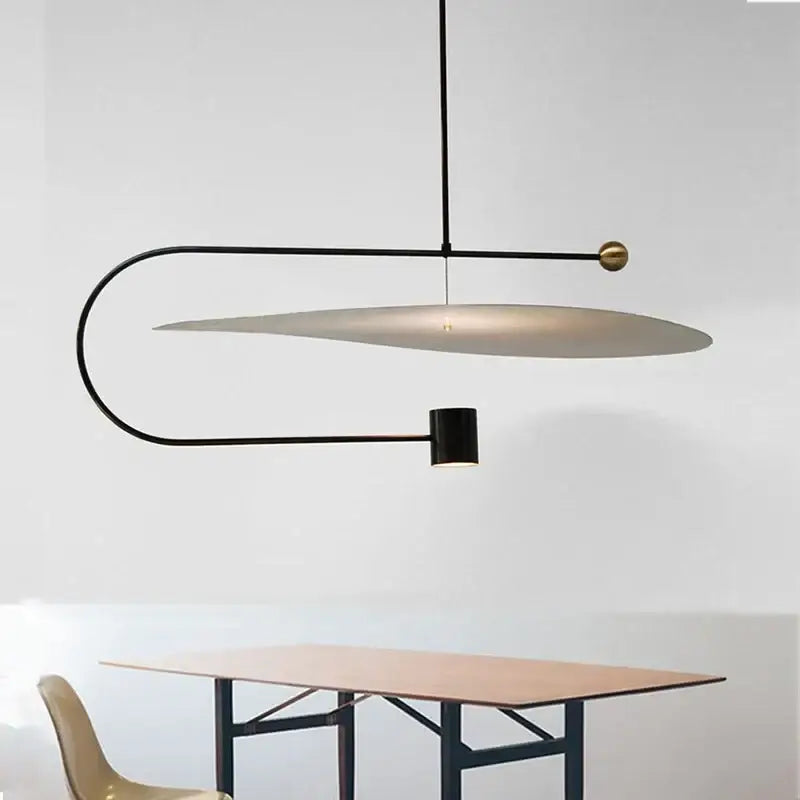 Gray Black Pendant Light