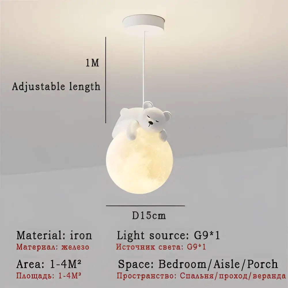 White Rabbit Pendant Light