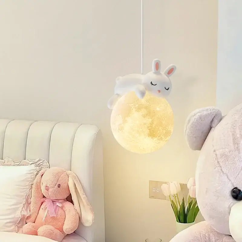 White Rabbit Pendant Light