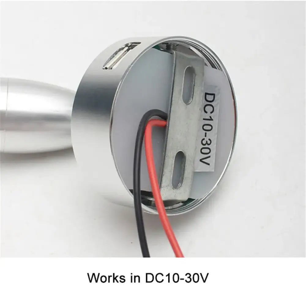 Silver USB Reading Light