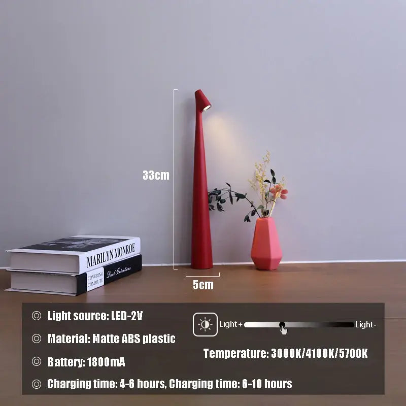White Adjustable Desk Lamp