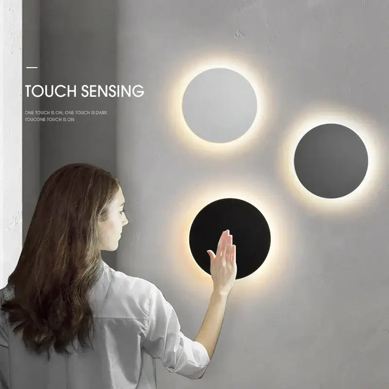 Black RGB Wall Lamp