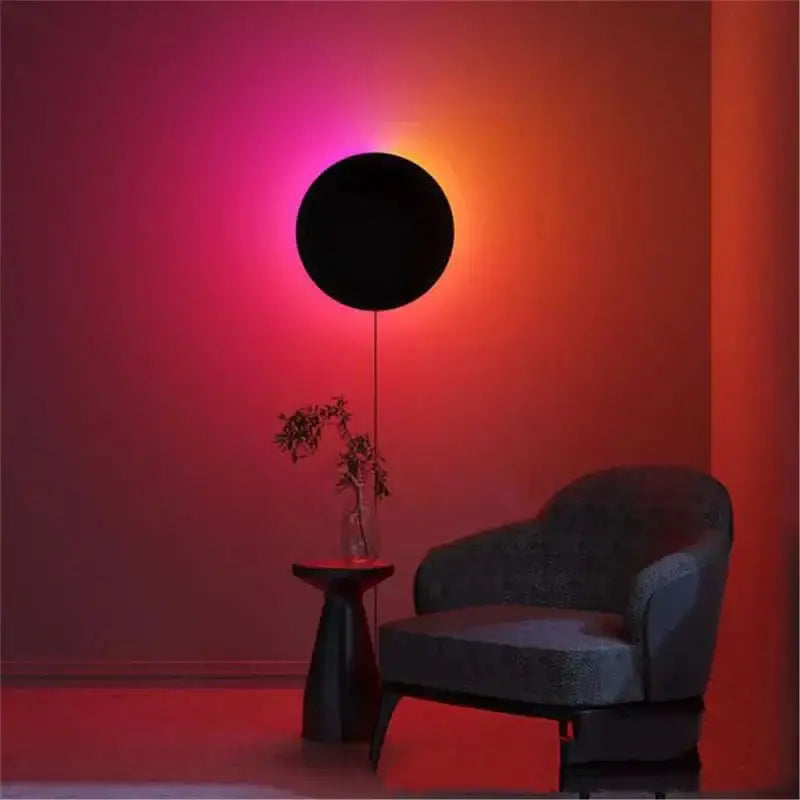 Black RGB Wall Lamp