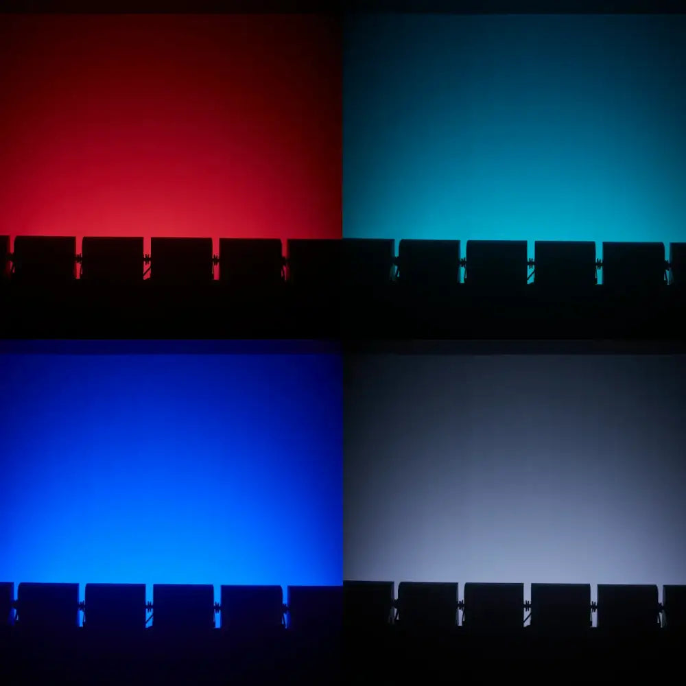 Black RGBW Strobe Light