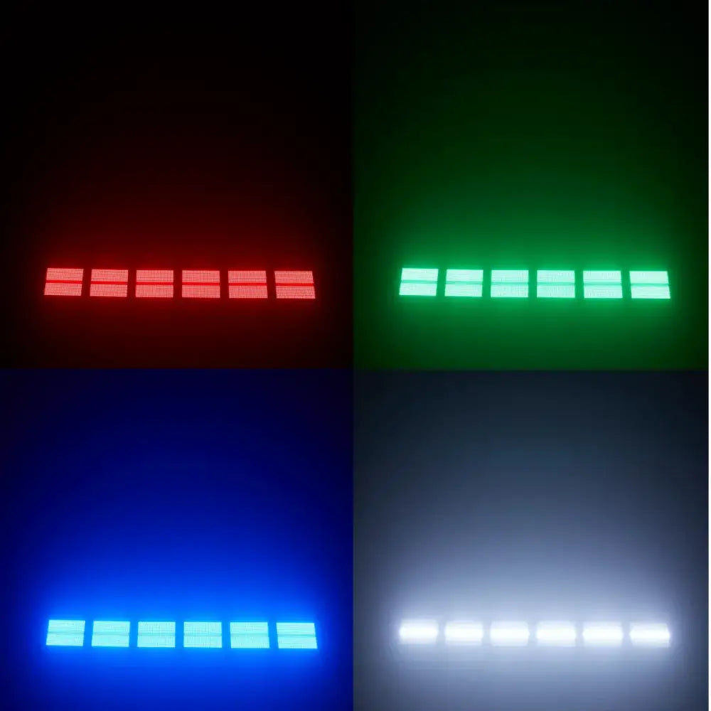 Black RGBW Strobe Light