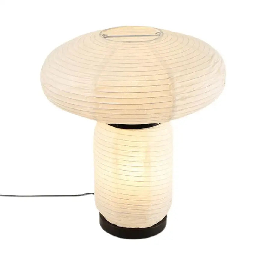 Ribbed Paper Table Lamp