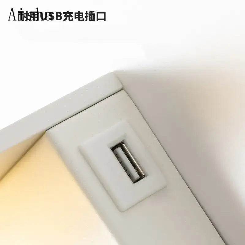 Black LED Square Wall Lamp
