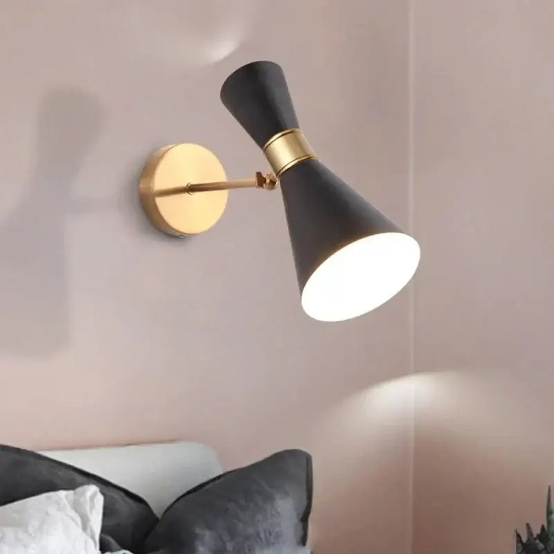 Gold Rotatable Wall Lamp