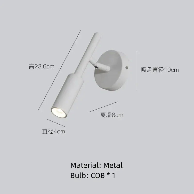 Gold Rotatable Wall Lamp