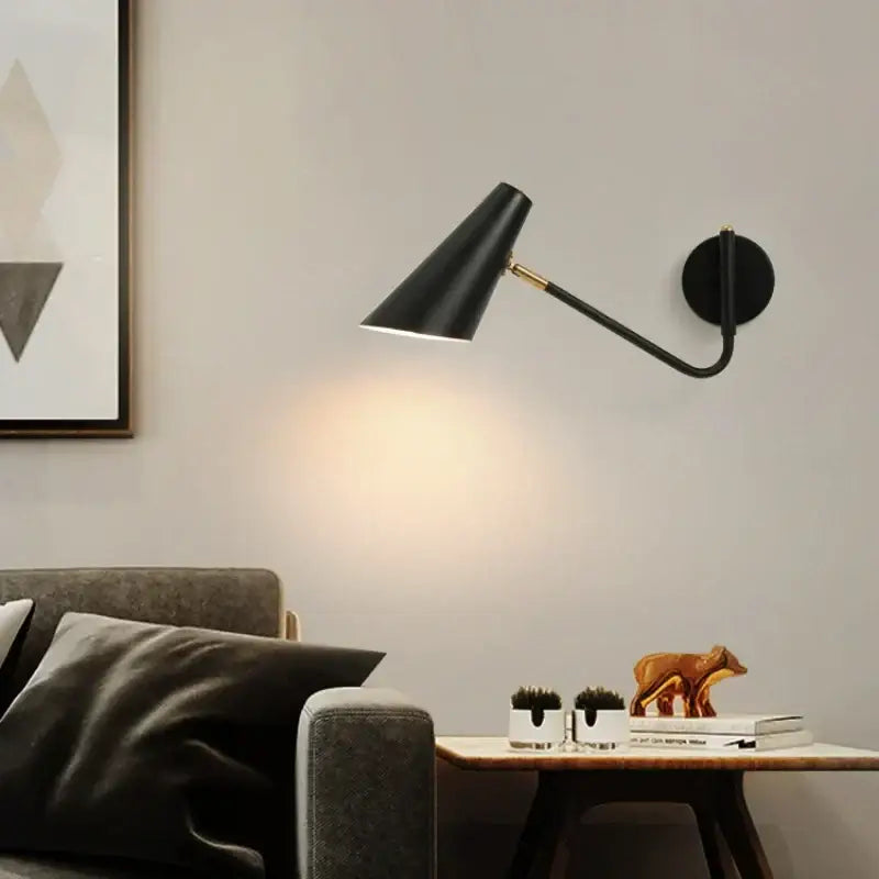 Gold Rotatable Wall Lamp