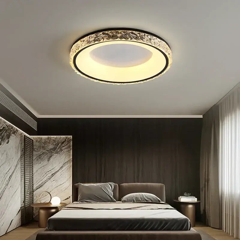 Crystal Round Ceiling Light