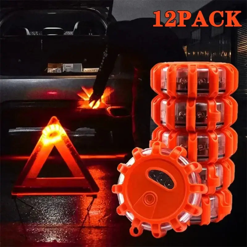 Orange LED Safety Flare