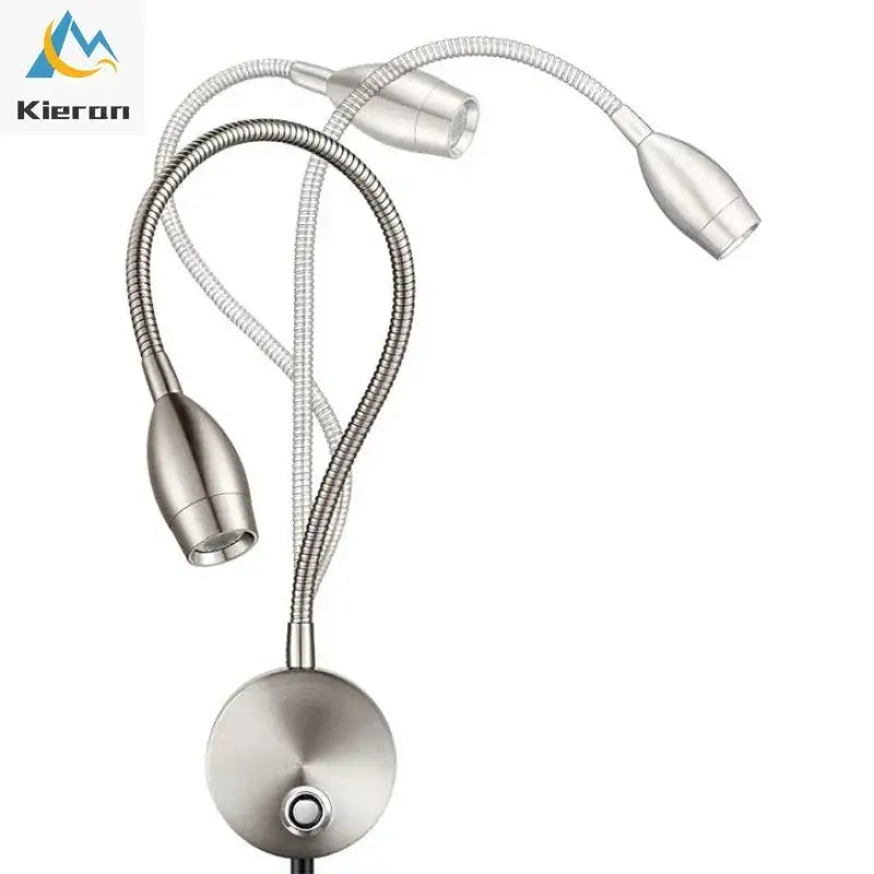 Silver Snake Wall Lamp