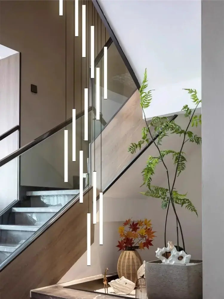 Silver LED Chandelier