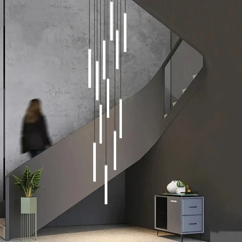 Silver LED Chandelier