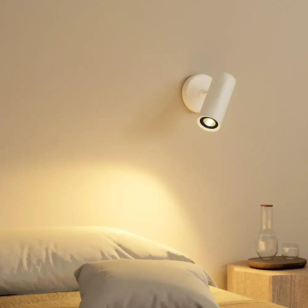White Adjustable Spotlight