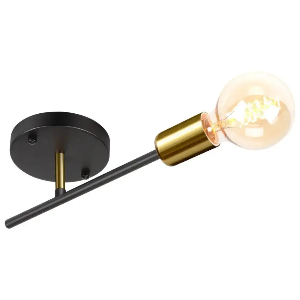 Black Brass Sputnik Chandelier