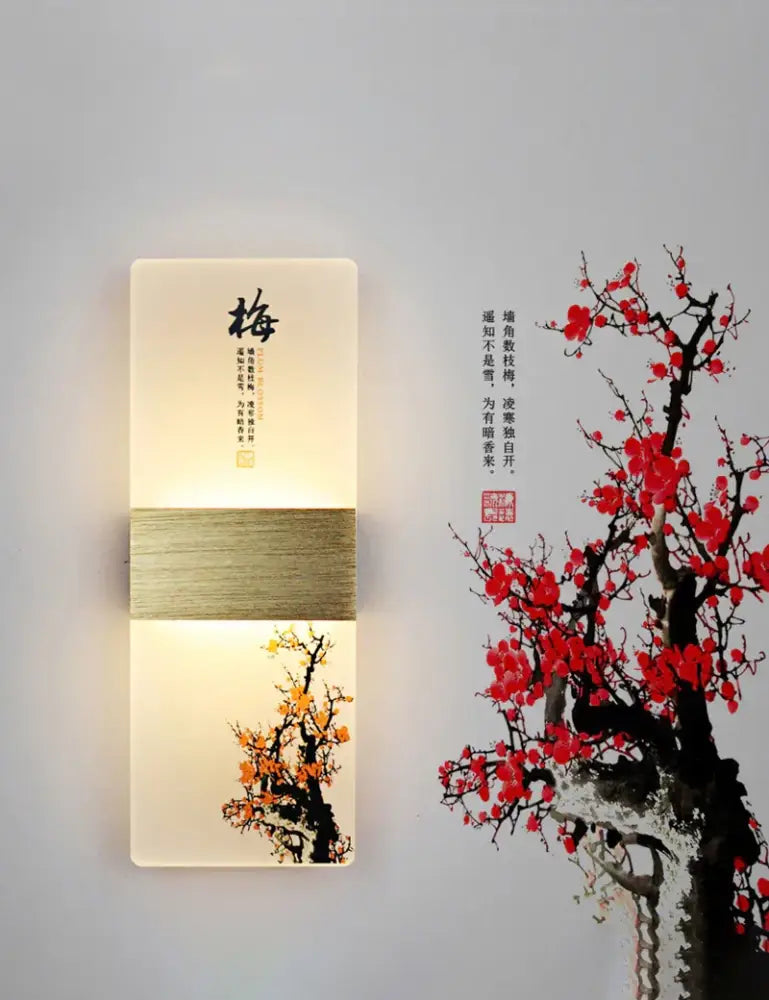 Plum Blossom LED Wall Lamp