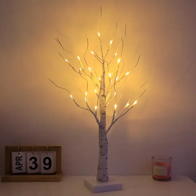 Silver Starry Table Lamp