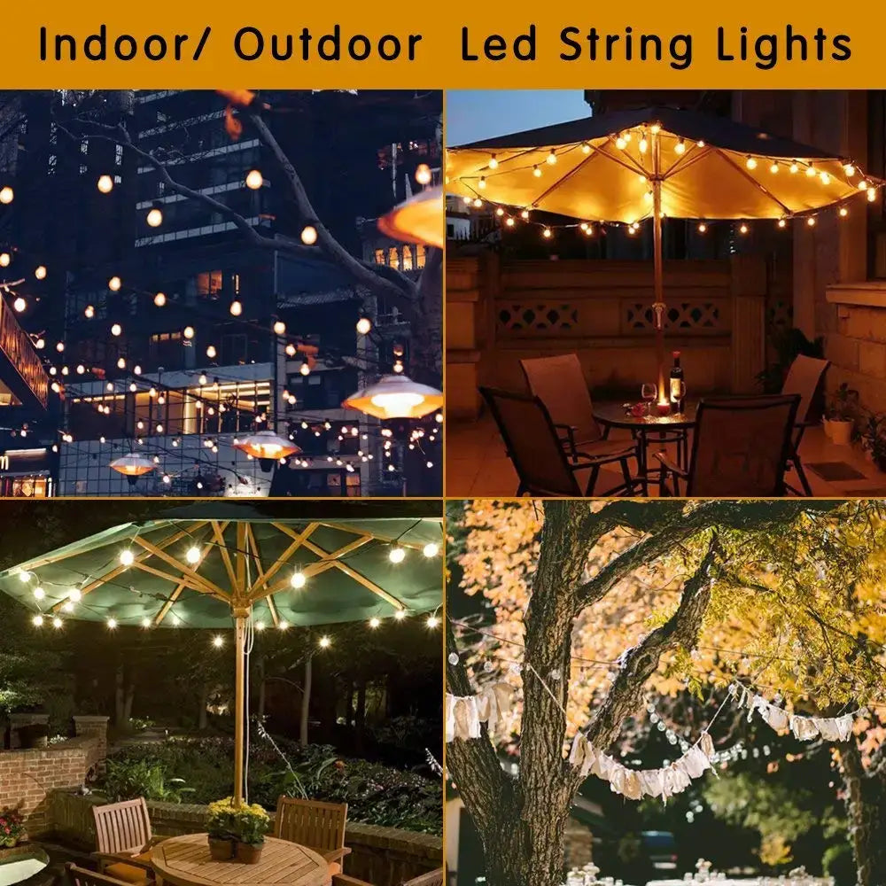 Warm White LED String Lights
