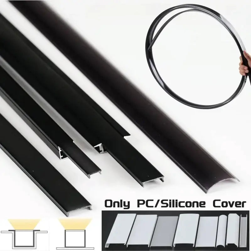 Black Silicone LED Diffuser