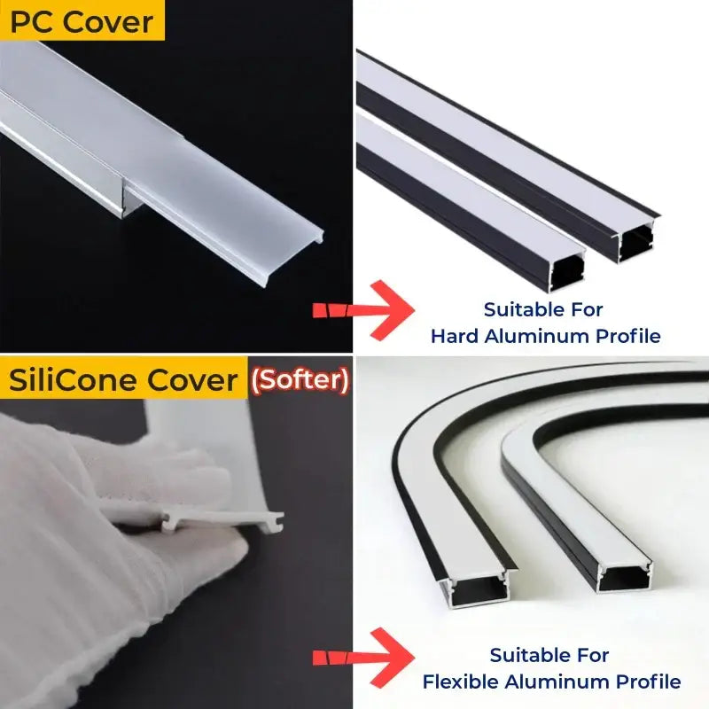 Black Silicone LED Diffuser