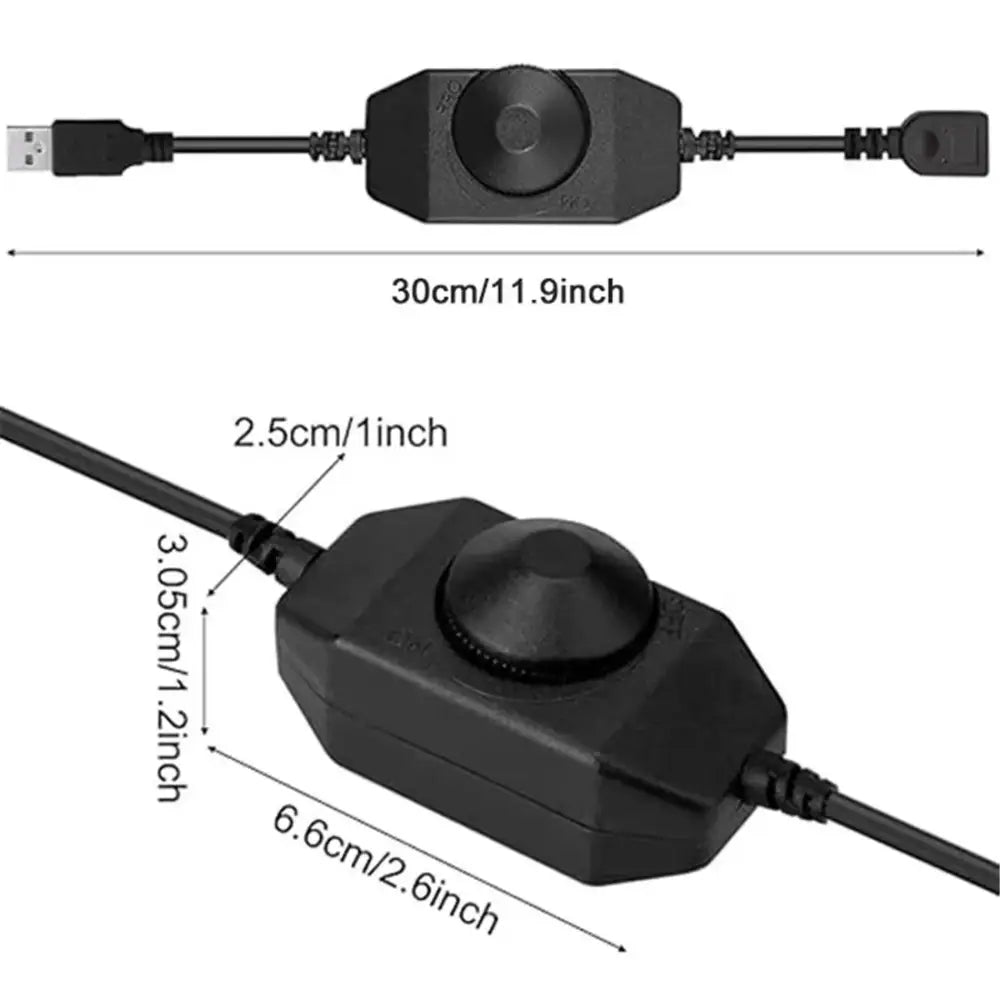 Black LED Strip Dimmer