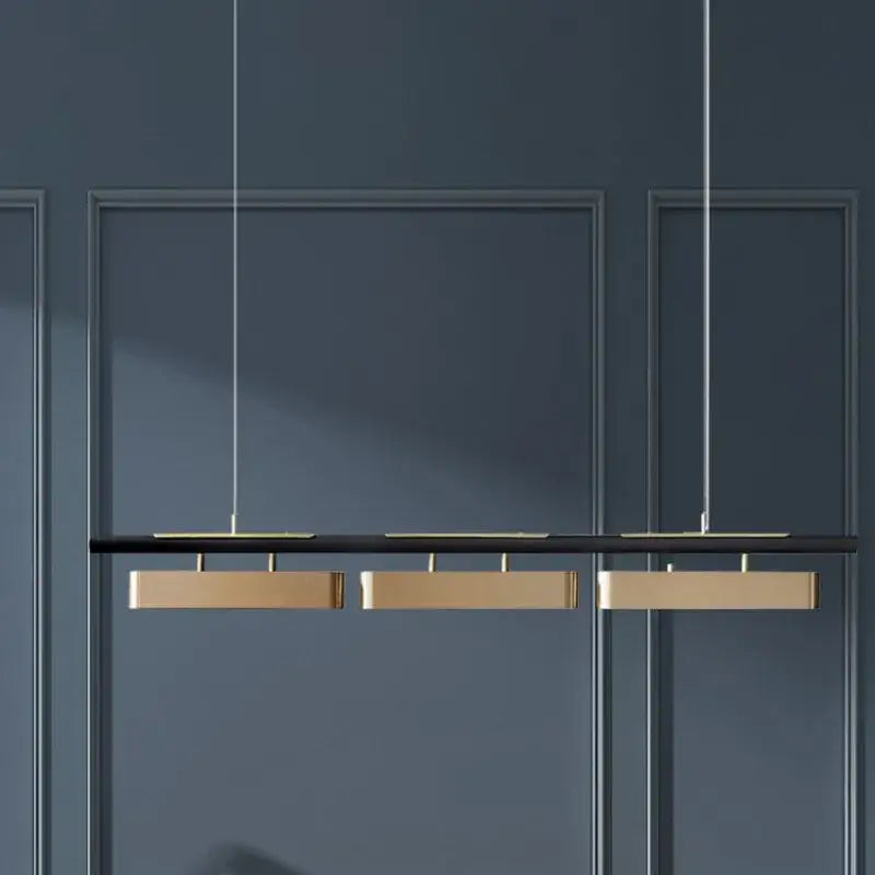 Black Gold LED Pendant