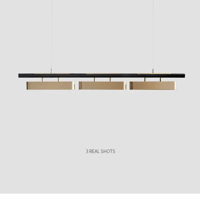 Black Gold LED Pendant