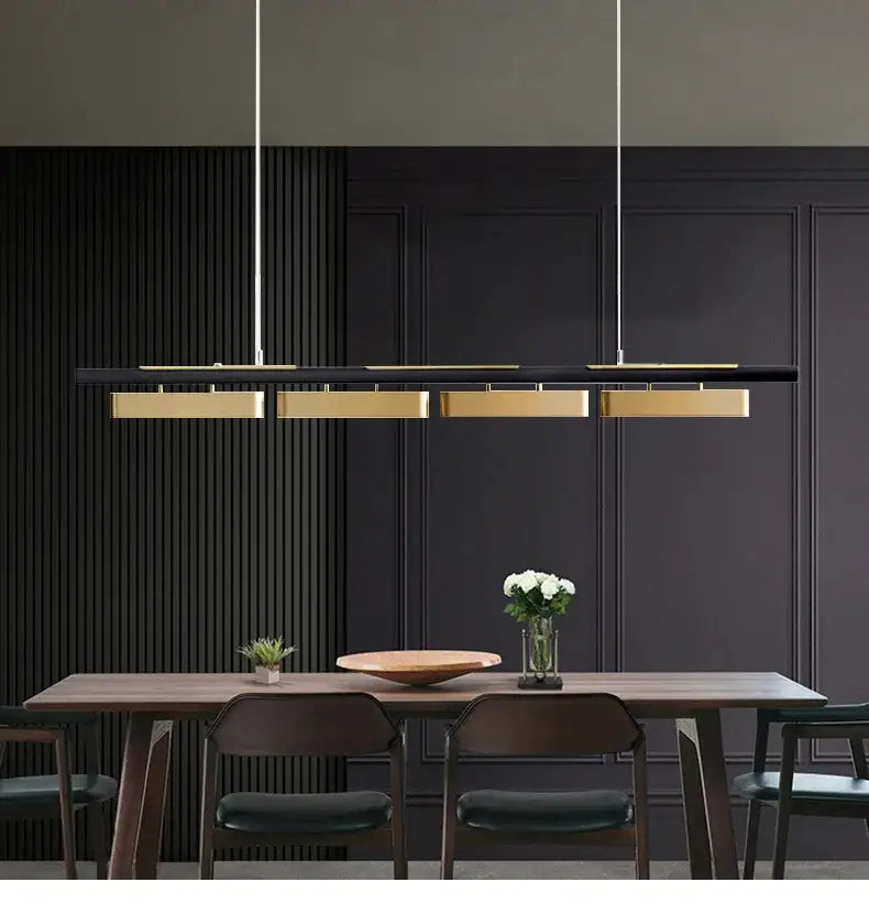 Black Gold LED Pendant