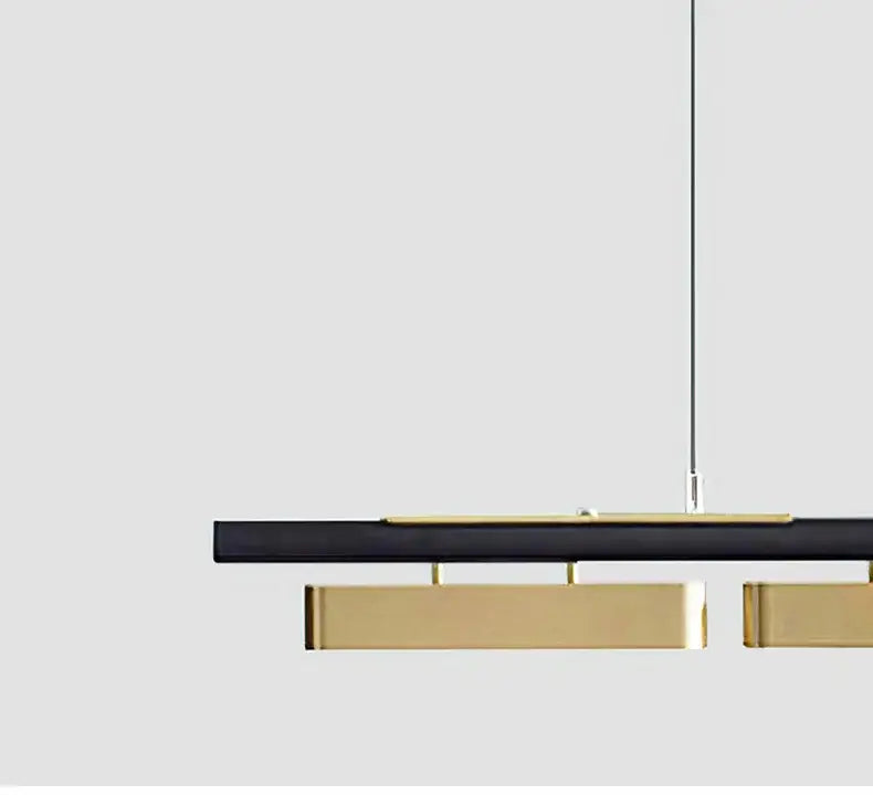 Black Gold LED Pendant