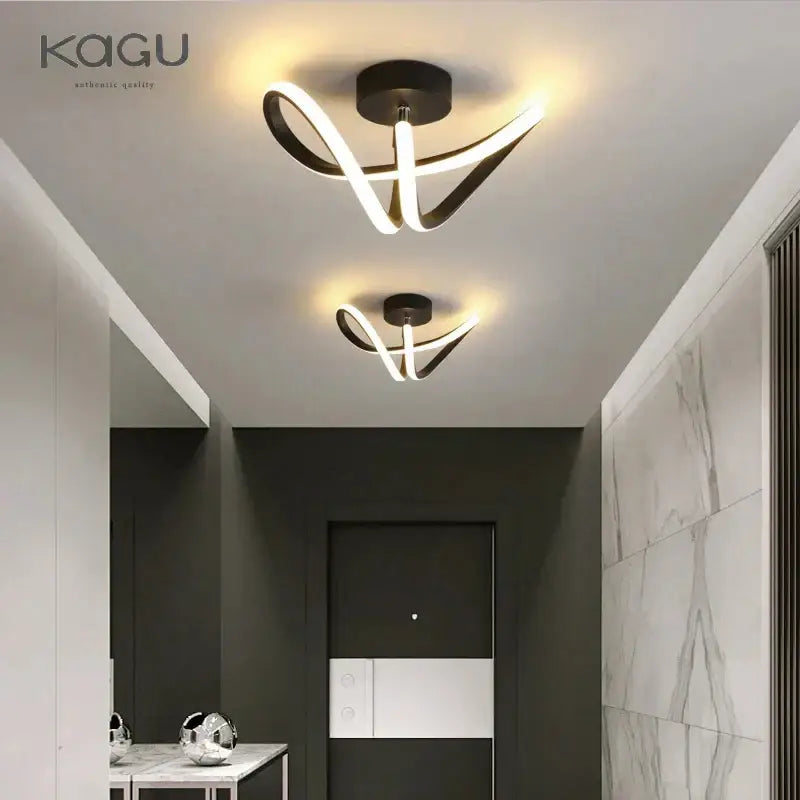 White Surface Ceiling Light